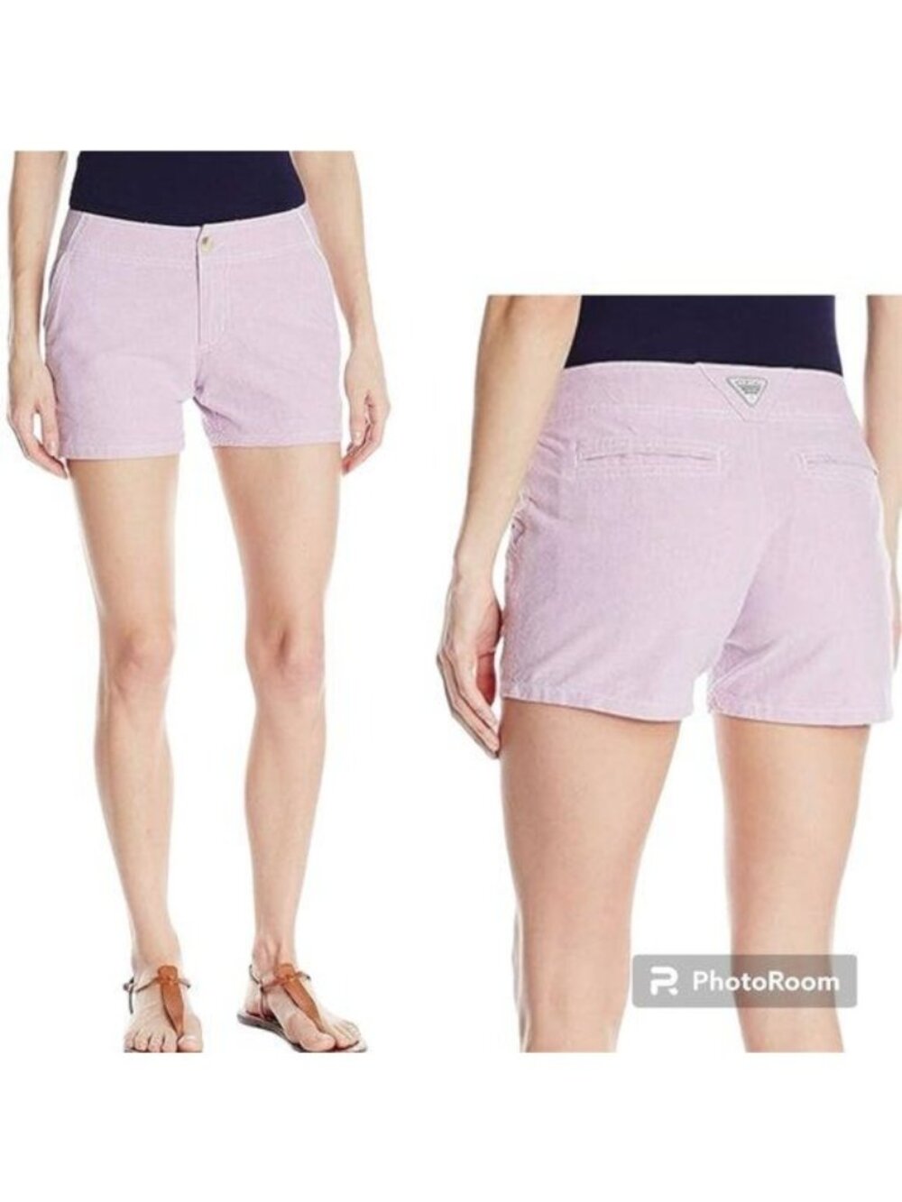 Columbia Women's Solar Fade Shorts | Size 10 | Light Pink